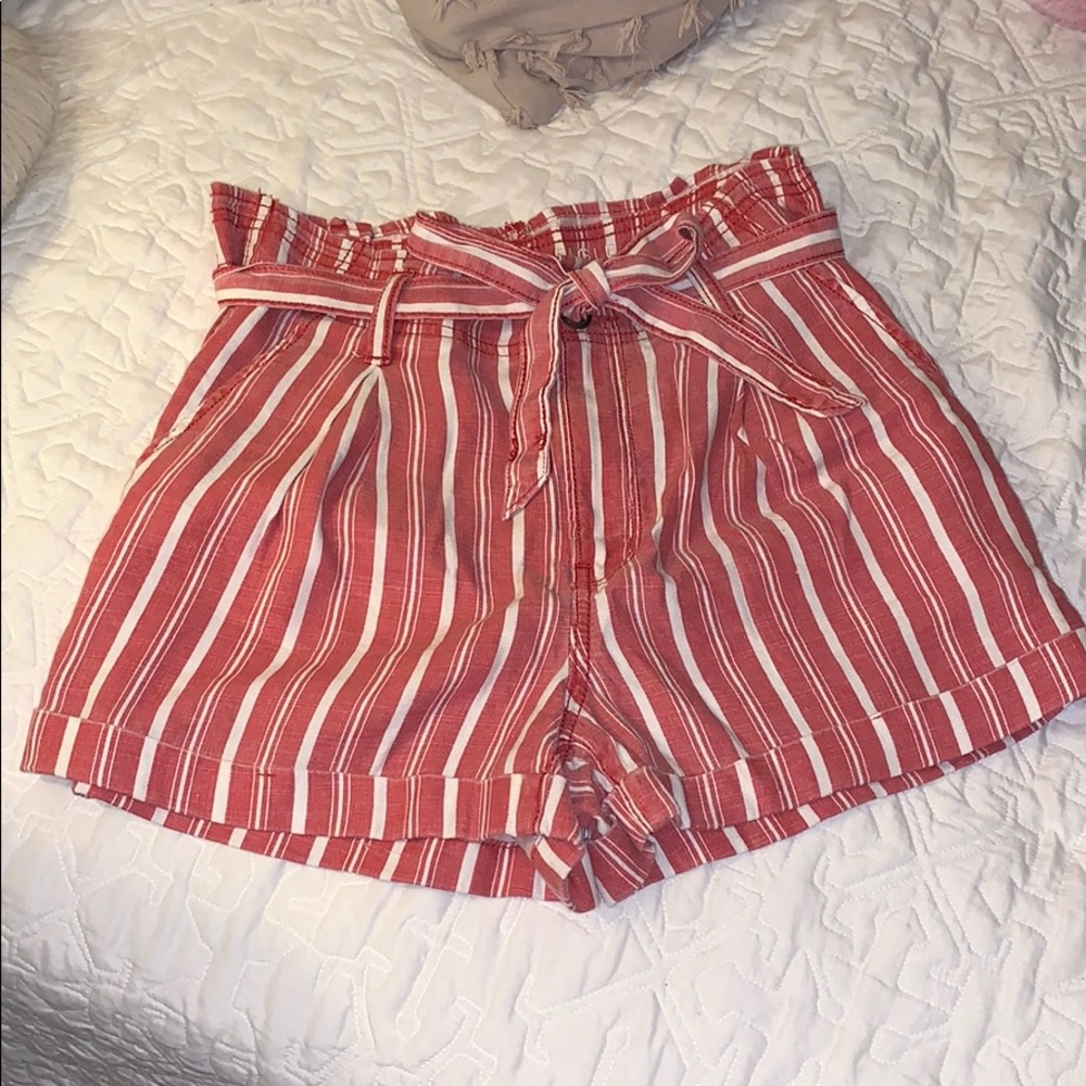 American Eagle Striped Shorts